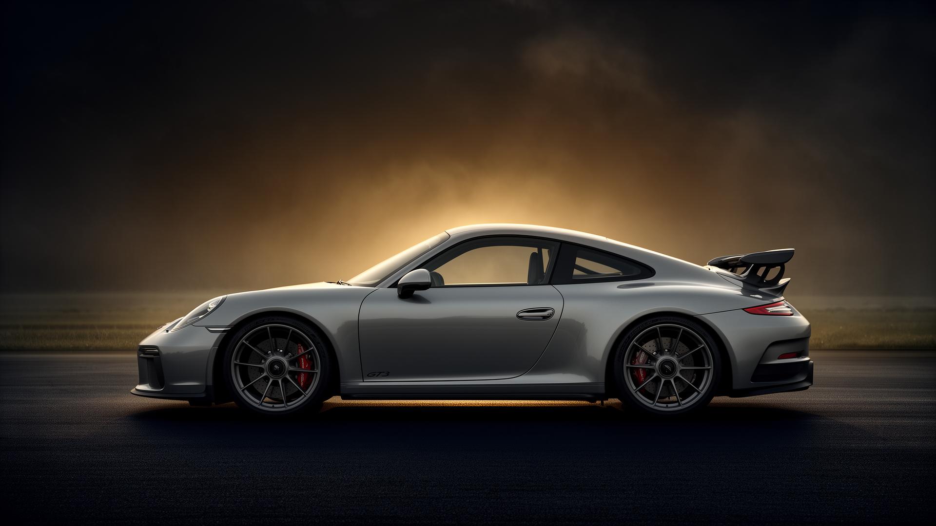 Porsche 911 GT3 on Mone forged wheels